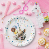 Koala Verjaardagspapier Borden Papieren Bordje (Feest)