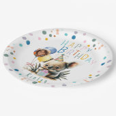 Koala Verjaardagspapier Borden Papieren Bordje (Gekanteld)