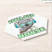 Koala-verpleegster Kartonnen Onderzetters (Schuin)
