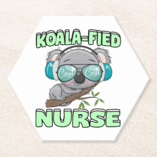 Koala-verpleegster Kartonnen Onderzetters