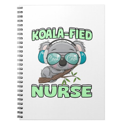 Koala-verpleegster Notitieboek (Voorkant)