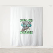 Koala-verpleegster Wandkleed (Voorkant)