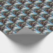 Koala Vist Cadeaupapier (Hoek)