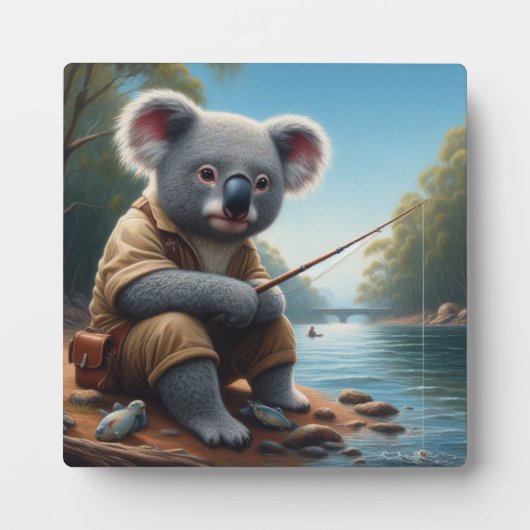 Koala Vist Fotoplaat (Voorkant)