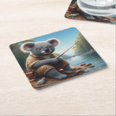 Koala Vist Kartonnen Onderzetters (Schuin)