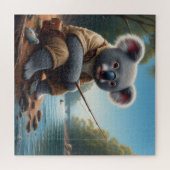 Koala Vist Legpuzzel (Horizontaal)