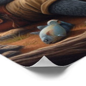 Koala Vist Poster (Hoek)