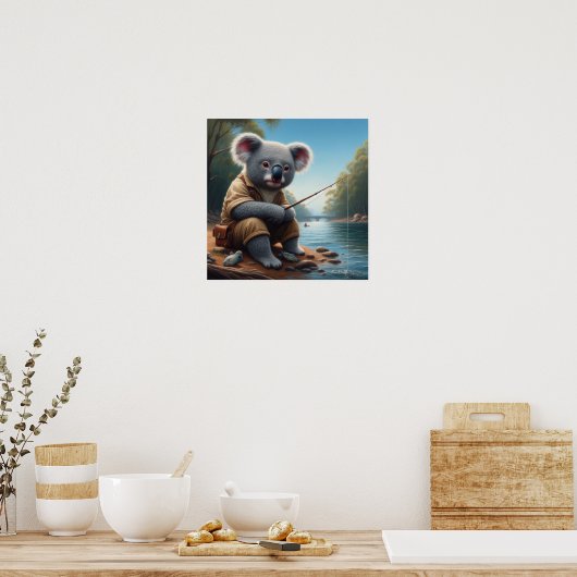 Koala Vist Poster (Keuken)