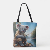 Koala Vist Tote Bag (Achterkant)