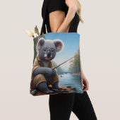 Koala Vist Tote Bag (Dichtbij)