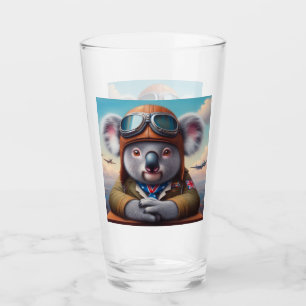 Koala Vliegtuigpiloot Glas