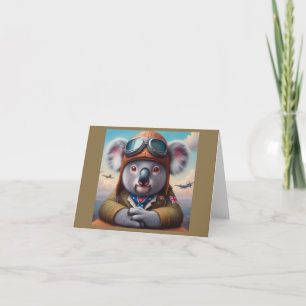 Koala Vliegtuigpiloot Kaart