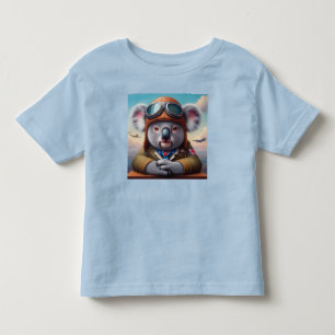 Koala Vliegtuigpiloot Kinder Shirts