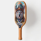 Koala Vliegtuigpiloot Pickleball Paddle (Links)