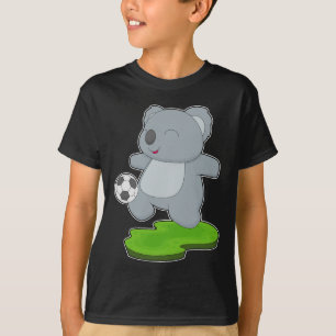Koala Voetbalspeler Voetbal T-shirt