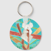 Koala Waterverf Art Sleutelhanger (Voorkant)