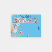 Koala Waterverf Kunst Vrouwen Naam Post Post-it® Notes (Voorkant)