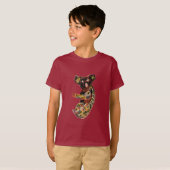 Koala Wild Animal Aboriginal Art T-shirt (Voorkant volledig)