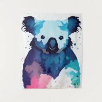 Koala Wilde Natuur Dierlijke Kleur Kunst Schildere