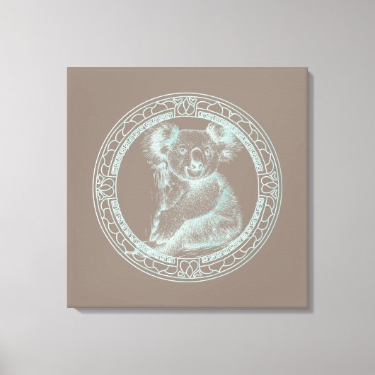 KOALA - Wrapped Canvas (Voorkant)