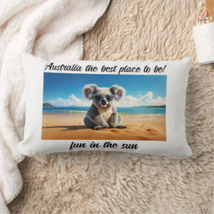 Koala zandstrand Australië de beste plek om te zij Kussen