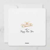 Koala zittend in Gumtree Vrolijk Kerstfeest Feestdagenkaart (Achterkant)