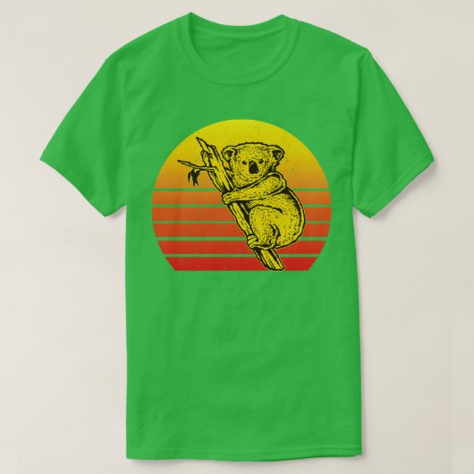 Koala Zonsondergang T-shirt (Design voorkant)