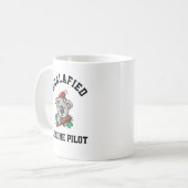 Koalafied Airline Pilot Koffiemok (Voorkant links)