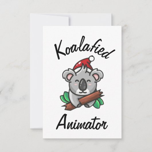 Koalafied Animator Kaart (Voorkant)