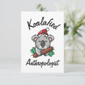Koalafied Antropoloog Kaart (Staand voorkant)