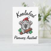 Koalafied Apothekersassistentenkaart Kaart (Staand voorkant)