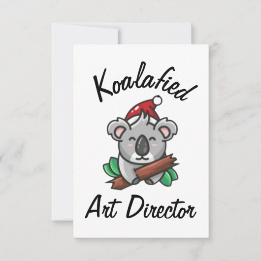 Koalafied Art Director Kaart (Voorkant)