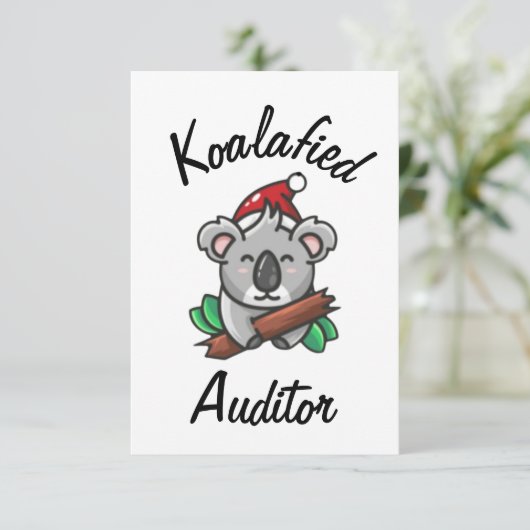 Koalafied Auditor Kaart (Staand voorkant)