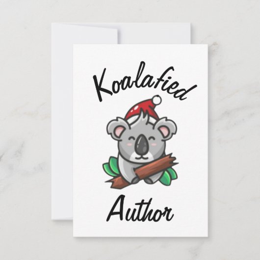 Koalafied Auteurskaart Kaart (Voorkant)