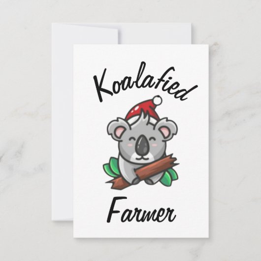 Koalafied Boerenkaart Kaart (Voorkant)