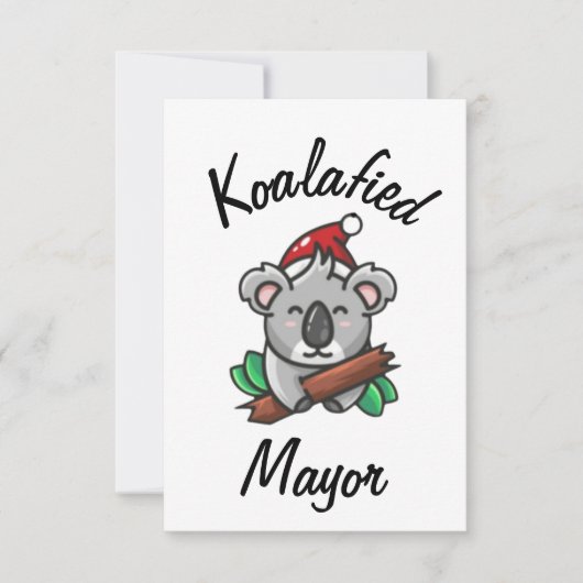 Koalafied Burgemeester Kaart (Voorkant)