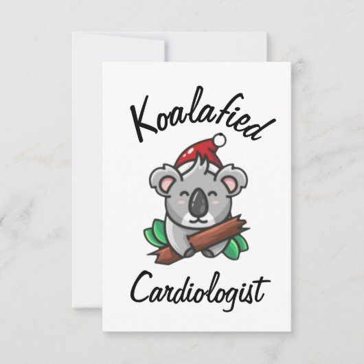 Koalafied Cardioloog Kaart (Voorkant)