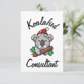 Koalafied Consultant Kaart (Staand voorkant)