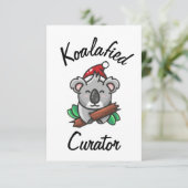 Koalafied Curator Kaart (Staand voorkant)