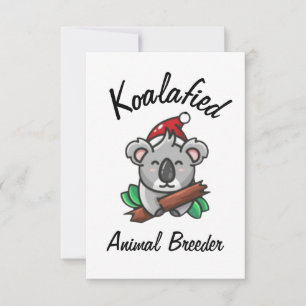 Koalafied Dierenfokkerkaart Kaart