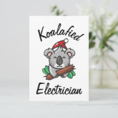 Koalafied Electricia Kaart (Staand voorkant)
