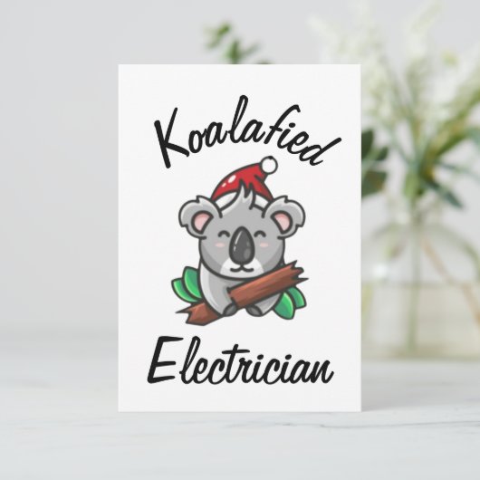 Koalafied Electricia Kaart (Staand voorkant)
