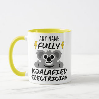 Koalafied elektricien - voor een elektricien mok