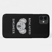 Koalafied Engineer Cute Koala Funny Job Pun Case-Mate iPhone Case (Achterkant (horizontaal))