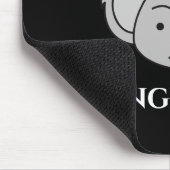 Koalafied Engineer Cute Koala Funny Job Pun Muismat (Hoek)