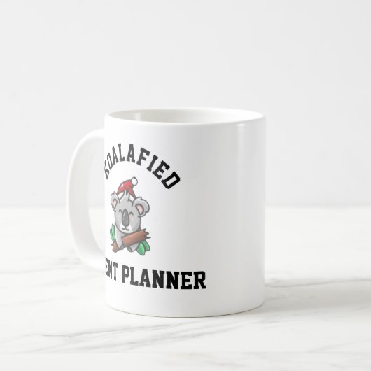 Koalafied Event Planner Koffiemok (Voorkant links)