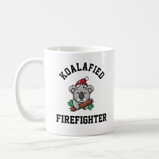 Koalafied Firefighter Koffiemok (Links)