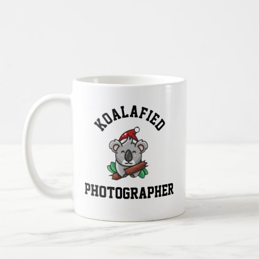 Koalafied fotograaf koffiemok (Links)
