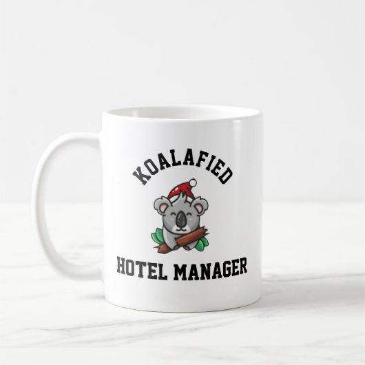 Koalafied Hotel Manager Koffiemok (Links)