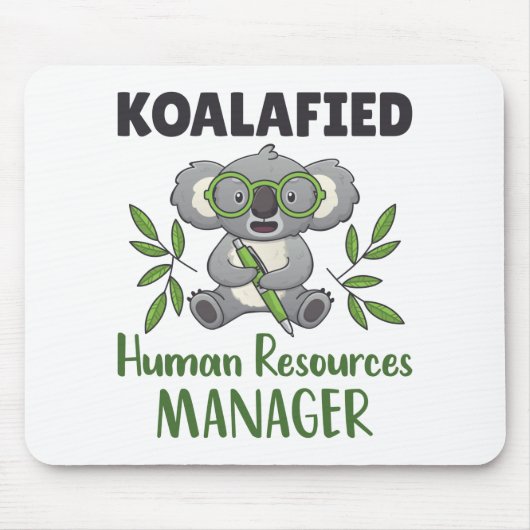 Koalafied Human Resources Manager HR Specialist Muismat (Voorkant)